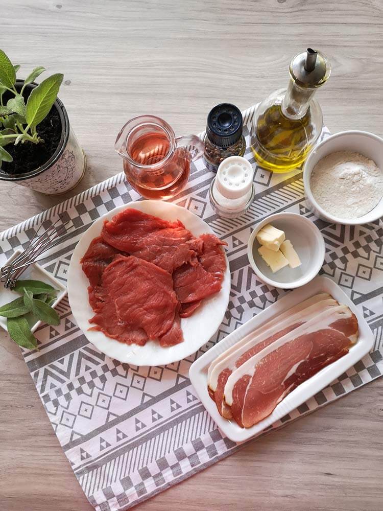 ingrediente saltimbocca